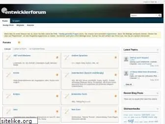 entwickler-forum.de