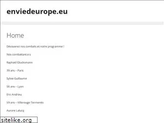 enviedeurope.eu