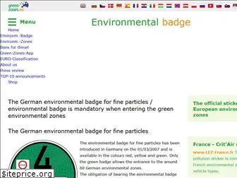 environmental-badge.co.uk