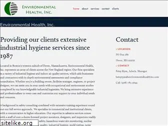 environmentalhealthinc.com