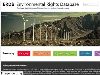 environmentalrightsdatabase.org