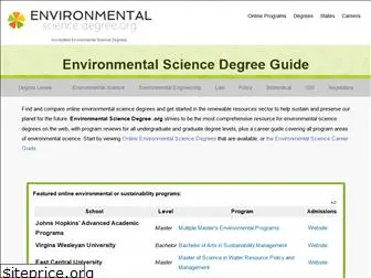 environmentalsciencedegree.org