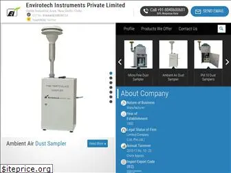 envirotechinstruments.in