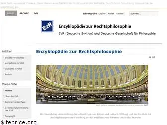 enzyklopaedie-rechtsphilosophie.net