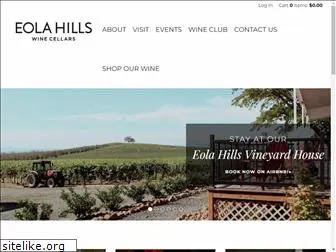 eolahillswinery.com