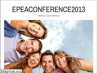 epeaconference2013.com