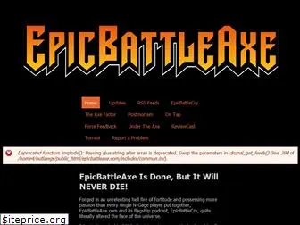 epicbattleaxe.com