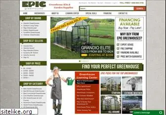 epicgreenhouses.com