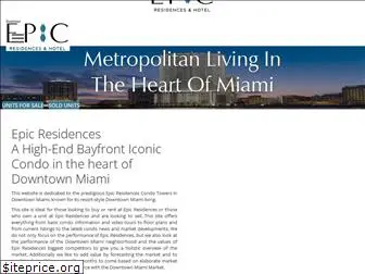 epicmiamiresidences.com