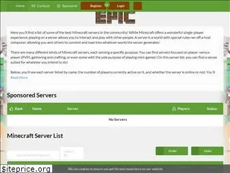 epicminecraftservers.com