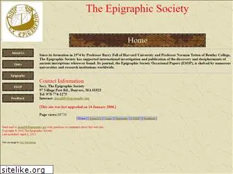 epigraphy.org