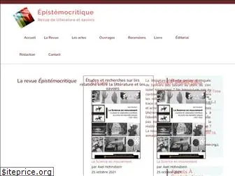 epistemocritique.org
