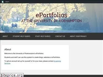 eportfolios.roehampton.ac.uk