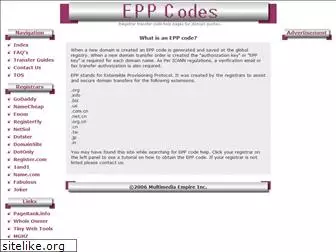 eppcodes.com
