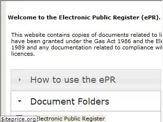 epr.ofgem.gov.uk