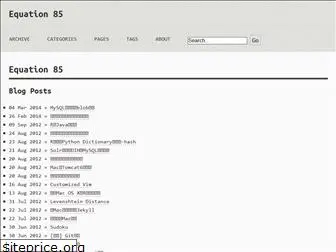equation85.github.io