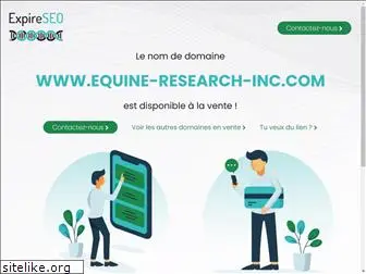 equine-research-inc.com