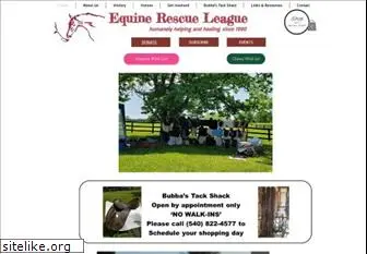 equinerescueleague.org