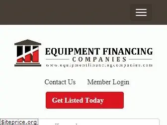 equipmentfinancingcompanies.com