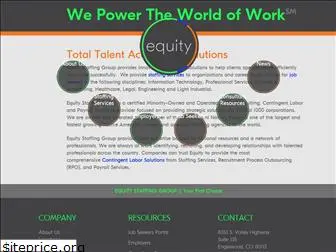 equitystaffing.com