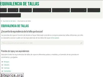 equivalenciatallas.com