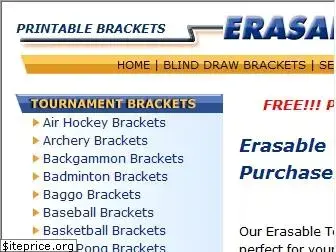 erasabletournamentbrackets.com