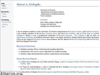 erdogdu.github.io