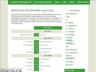 eredivisie-programma.com