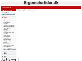 ergometertider.dk