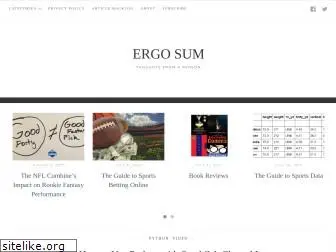 ergosum.co