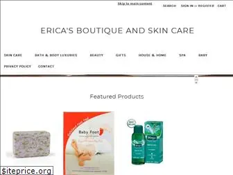 ericasboutiqueandskincare.com