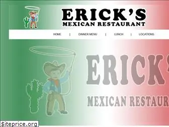ericksmexicanrestaurant.com