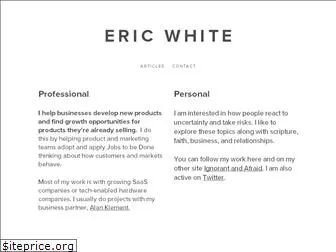 ericmwhite.com