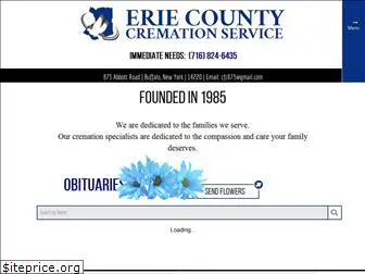 eriecountycremationservice.com