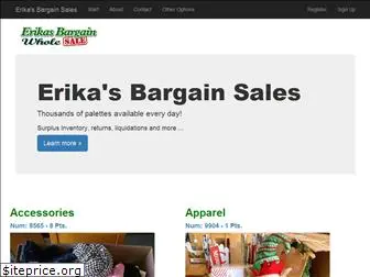 erikaswholesale.com