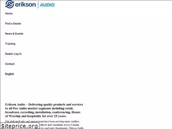 eriksonaudio.com