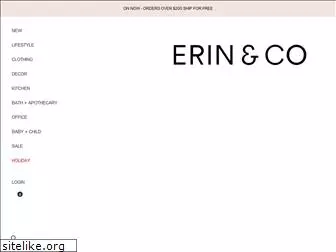 erinandco.com