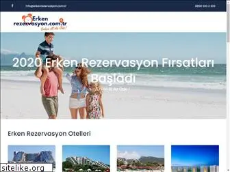 erkenrezervasyon.com.tr