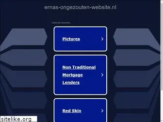 ernas-ongezouten-website.nl