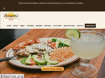 ernestosfinemexicanfood.com