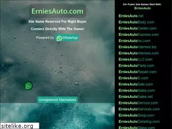 erniesauto.com