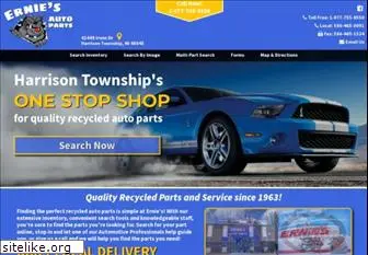 erniesautoparts.com