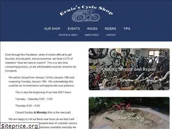 erniescycleshop.com
