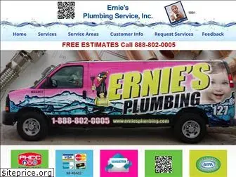 erniesplumbing.com