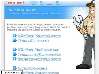 error.info