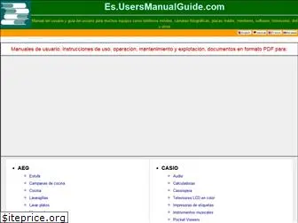 es.usersmanualguide.com