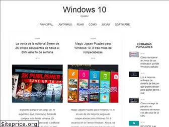 es.windows10updater.com