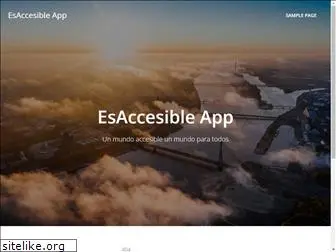 esaccesibleapp.com