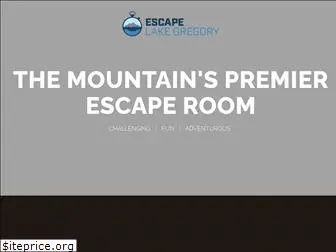 escapelakegregory.com