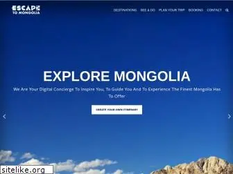 escapetomongolia.com